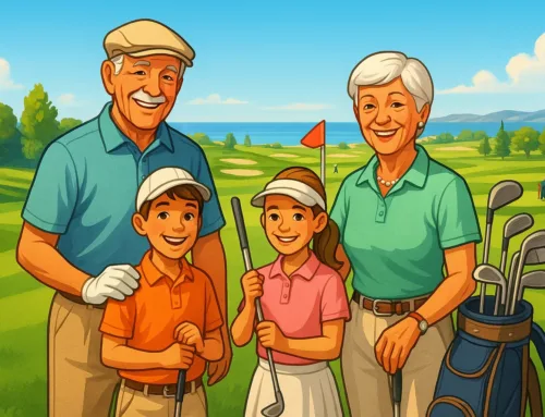 Mit Golf kann man in jedem Alter beginnen