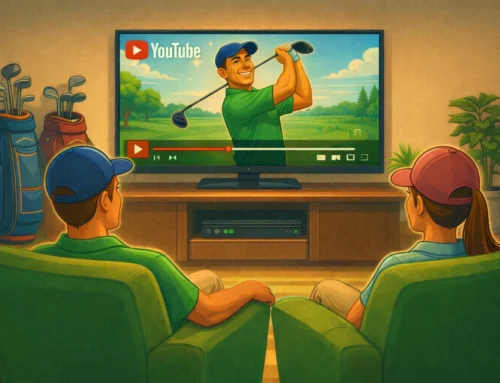 Lär dig inte golf på YouTube